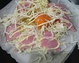 春巻きの皮でキャベたまガレット風作り方3写真