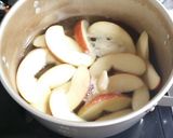 皮付きリンゴのコンポート作り方2写真