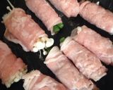 簡単‼︎豚の肉巻き作り方3写真