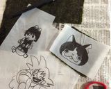 海苔アート✂️ キャラ弁 ☆ ジバニャン作り方2写真