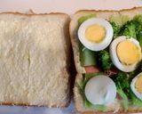 5枚切り食パンでブロッコリーサンド★簡単作り方5写真