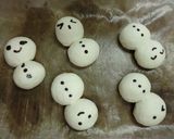しっとり♡雪だるマン！！な白パン作り方7写真