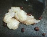 簡単ホットプレート☆餅のもんじゃ焼き風♪作り方8写真