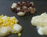 簡単ホットプレート☆餅のもんじゃ焼き風♪作り方11写真