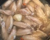 参鶏湯風キヌア入り美容スープ！作り方2写真