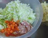 あさりの水煮缶で簡単クラムチャウダー作り方1写真