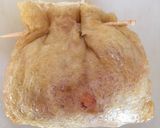 豚挽き肉とうずらの卵の巾着作り方7写真