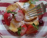 イチゴ味のフレンチトースト♪作り方7写真