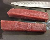 マグロのステーキ風作り方1写真