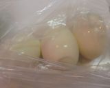 塩麹漬け超半熟たまご作り方1写真