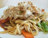 お一人様ランチにも♪だしソース焼きうどん作り方4写真