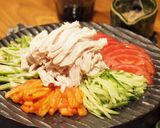 ほっとくだけ茹で鶏とさつま芋の棒棒鶏作り方6写真
