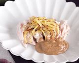 ほっとくだけ茹で鶏とさつま芋の棒棒鶏作り方5写真