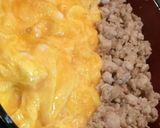 時短！お豆腐でヘルシー2色丼☆作り方5写真