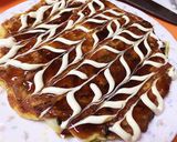 お好み焼きのようなふわふわ卵焼き作り方5写真