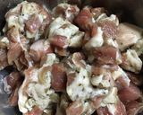 炊飯器で！豚ロースとキノコの玄米ピラフ作り方2写真