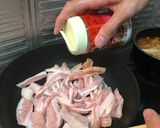 豚トロとチンゲン菜の中華炒め作り方3写真