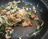 ツマでツナの和風パスタ風作り方5写真