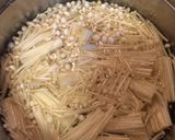 シャンタンDXでエノキの中華風スープ作り方1写真