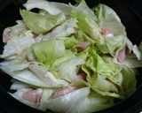 鶏レタスのお鍋作り方5写真