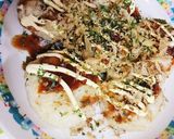 里芋とキャベツのお好み焼き風♪作り方6写真