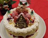 市販のスポンジでズボラなクリスマスケーキ作り方6写真