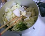 簡単♪白菜とチンゲン菜 がんもの和風煮！作り方4写真