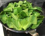 豚トロとチンゲン菜の中華炒め作り方5写真