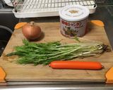 残り野菜でパパッとおいしいチャーハン作り方1写真