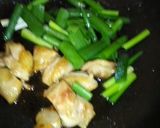 鶏もも♪と青ネギの照り焼き作り方4写真