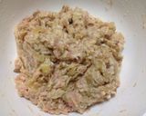 ヘルシー♪納豆と高野豆腐入りハンバーグ作り方2写真
