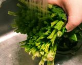 調理室ﾖﾘ～ﾎｳﾚﾝｿｳとﾅｽのお浸し♪作り方1写真