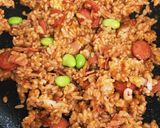 レトルトカレーと余り物具材でカレー飯作り方3写真