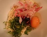 簡単！かに玉焼きそば作り方1写真