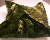納豆とゆかりのおにぎらず。作り方4写真