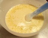 バナナ＆レーズン　スコップマジックケーキ作り方8写真