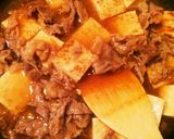 肉豆腐♪とろ~り生姜あんかけ作り方9写真