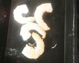 おあげと卵のおにぎり♪中身はむきえび作り方3写真