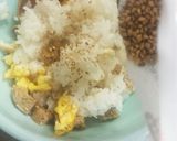 おあげと卵のおにぎり♪中身はむきえび作り方5写真