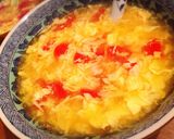 トマトと卵でシャンタンスープ作り方8写真