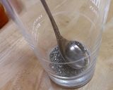 完熟の柿でチア♦サイダーDrink作り方1写真