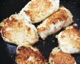 鶏胸肉のパン粉焼き☆バジルトマトソース作り方5写真