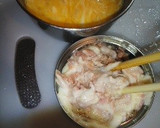 厚焼き玉子とツナの厚切りサンド♪作り方2写真