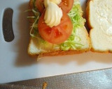 厚焼き玉子とツナの厚切りサンド♪作り方6写真