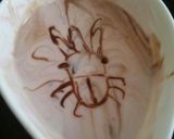 ヨーグルトアート☆カブトムシ作り方3写真