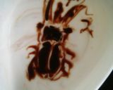 ヨーグルトアート☆カブトムシ作り方5写真