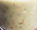 柿とバナナと青梗菜のあったかスムージー作り方2写真