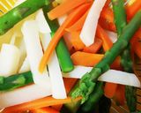 めんつゆのみで♡簡単！野菜の肉巻き♪作り方1写真