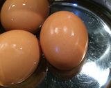 冷蔵庫から→ゆで卵(時短)作り方1写真
