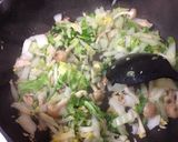 ツナとたっぷり白菜の和風パスタ作り方5写真